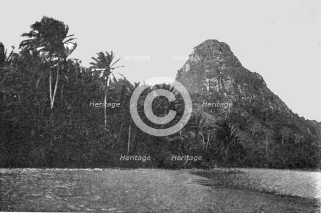 ''Annobon vu du Nord; L'Ouest Africain', 1914. Creator: Unknown.