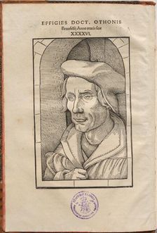 Annotationes Othonis Brunfelsii...in quatuor Euangelia & Acta Apostolorum..., 1535. Creators: Hans Baldung, Otto Brunfels