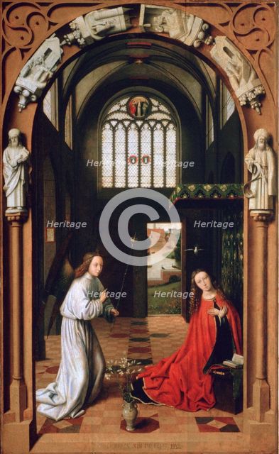 'Annunciation', 1452. Artist: Petrus Christus