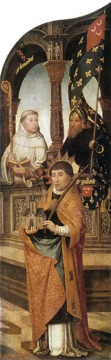 Annunciation 1516-1517. Artist: Jean Bellegambe