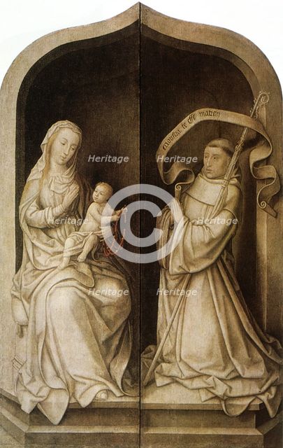 'Annunciation', 1516-1517. Artist: Jean Bellegambe