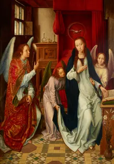 Annunciation, 1892. Creator: Emil Bublitz