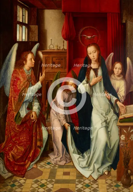Annunciation, 1892. Creator: Emil Bublitz.