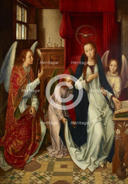 Annunciation, 1892. Creator: Emil Bublitz.