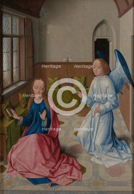 Annunciation, c1480. Creator: Follower of Dierick Bouts.