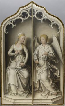 Annunciation, c1515-1520. Creator: Jean Bellegambe