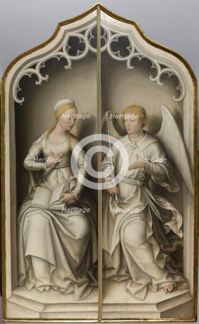 Annunciation, c1515-1520. Creator: Jean Bellegambe.