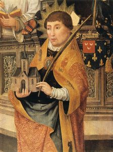 Annunciation (detail), 1516-1517. Artist: Jean Bellegambe