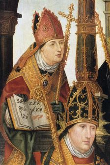 Annunciation (detail), 1516-1517. Artist: Jean Bellegambe