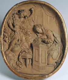 Annunciation to Mary, undated. (c1770s) Creator: Veit Koniger