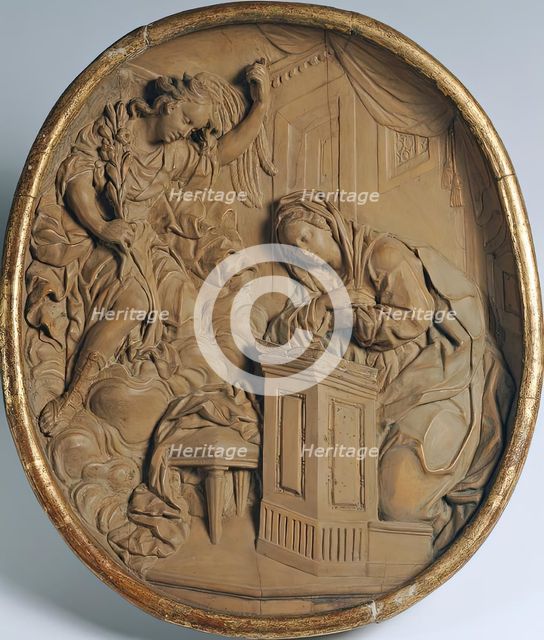 Annunciation to Mary, undated. (c1770s) Creator: Veit Koniger.