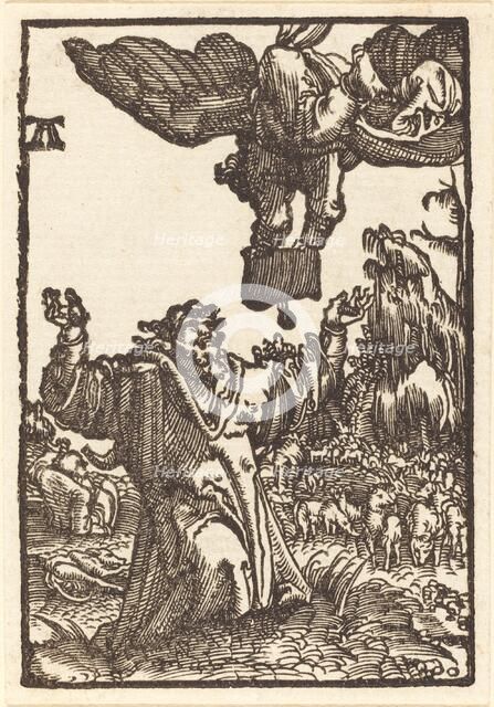 Annunciation to Joachim, c. 1513. Creator: Albrecht Altdorfer.