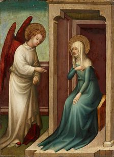 Annunciation to St. Anna, 1430. Creator: Master of Performances