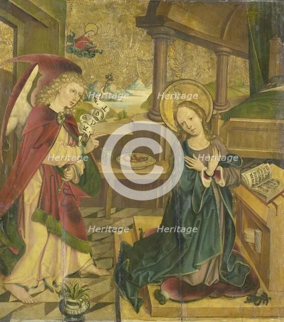 Annunciation to the Virgin, 1490-1510. Creator: Meester van het Salemer Altaar.