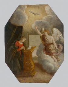 Annunciation to the Blessed Virgin Mary, c1650. Creator: Unknown