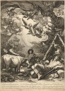 Annunciation to the Shepherds, 1599. Creator: Jan Saenredam