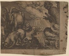 Annunciation to the Shepherds, after 1611. Creator: Unknown