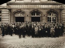 Annual reunion of neurologists at the Salpêtrière hospital, 1926, 1926. Creator: Unknown