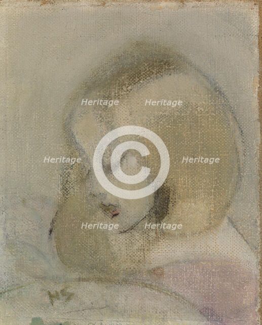 Annuli Reading, 1923. Creator: Helene Schjerfbeck.