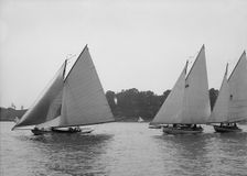 Anoatok, Dragoon, and Acushla, start, I.H. Reg., 1898 July 30. Creator: John S Johnston