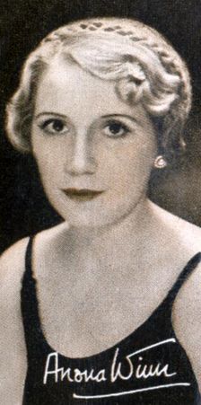 Anona Winn MBE (born Anona Edna Wilkins, 1904-1994), 1935