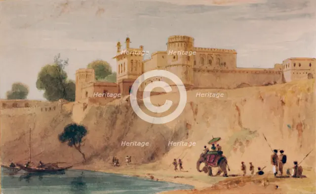 'Anopshur', c1789, (1935). Artist: William Daniell.