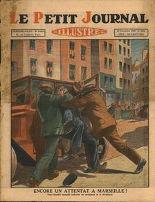 Another attack in Marseille!, 1929. Creator: Unknown