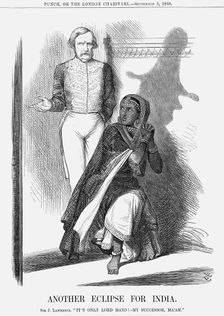 Another Eclipse for India 1868. Creator: John Tenniel