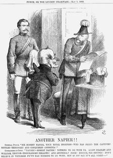 Another Napier!! 1868. Artist: John Tenniel
