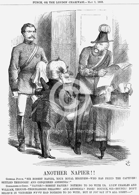 'Another Napier!!', 1868. Creator: John Tenniel.