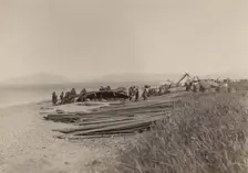 Another Phase of Unloading, 12 July, 1889. Creator: Unknown