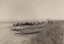 Another Phase of Unloading, 12 July, 1889. Creator: Unknown