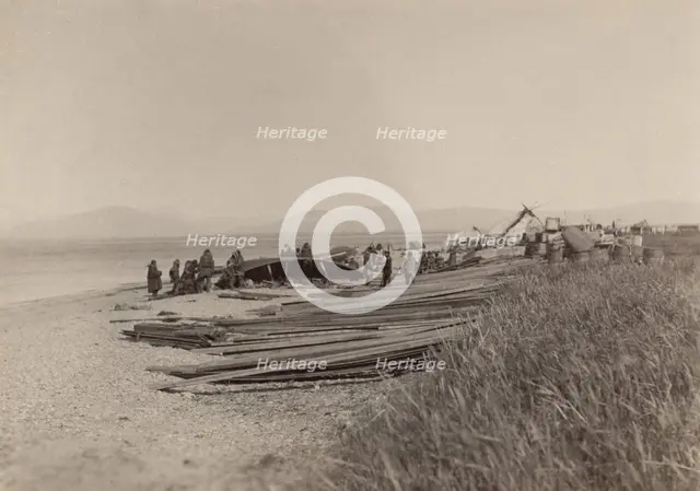 Another Phase of Unloading, 12 July, 1889. Creator: Unknown.