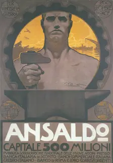 Ansaldo, 1920. Creator: Palanti, Giuseppe (1881-1946)