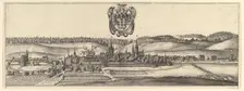 Ansbach and Coburg, View (a) of two views (a&b)., 1625-77. Creator: Wenceslaus Hollar