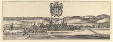 Ansbach and Coburg, View (a) of two views (a&b)., 1625-77. Creator: Wenceslaus Hollar