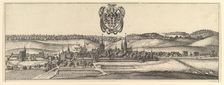 Ansbach and Coburg, View (a) of two views (a&b)., 1625-77. Creator: Wenceslaus Hollar