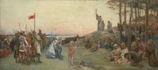 Ansgar Preaching Christianity, 1889