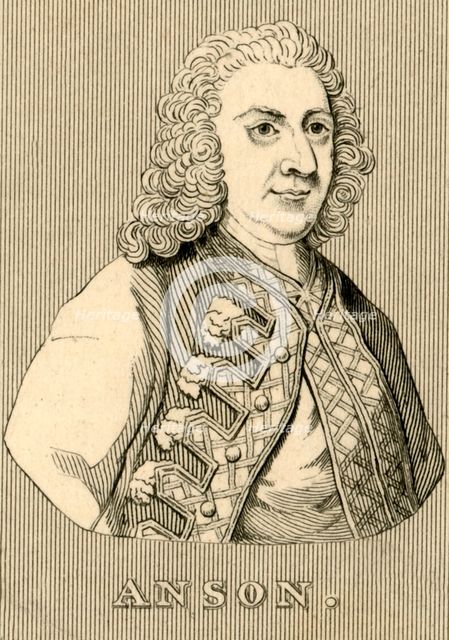 'Anson', (1697-1762), 1830. Creator: Unknown.