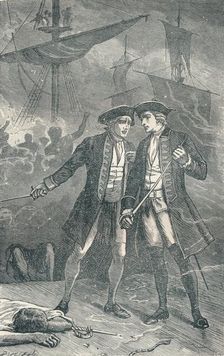 Anson Receives Intelligence that the Centurion is on Fire, 1904