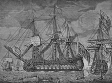 Anson's Prizes c1751. Artist: Robert Short