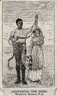 Answering the Horn. Creator: Winslow Homer (American, 1836-1910)