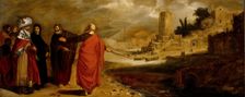 Aaron Changing the Water of the River into Blood, 1610. Creator: Jan Symonsz. Pynas