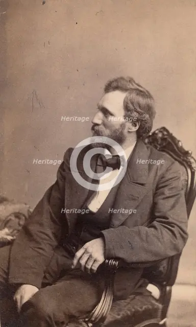 Aaron Draper Shattuck, 1860s. Creator: George Gardner Rockwood.