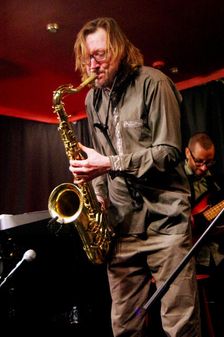 Aaron Liddard, Aaron Liddard Quintet, Verdict Jazz Club, Brighton, East Sussex, 25 Mar 2023. Creator: Brian O'Connor