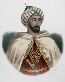 Abu Addallah Muhammad XII, (1459-1533), known in Europe as Boabdil, 1869. Creator: Unknown