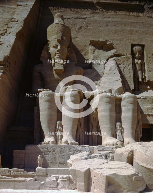 Abu Simbel, Egypt, 1984. Creator: Ethel Davies.