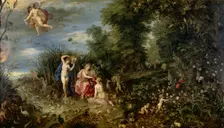 Abundance and the Four Elements, c1615. Creators: Jan Brueghel the Elder, Hendrick van Balen I
