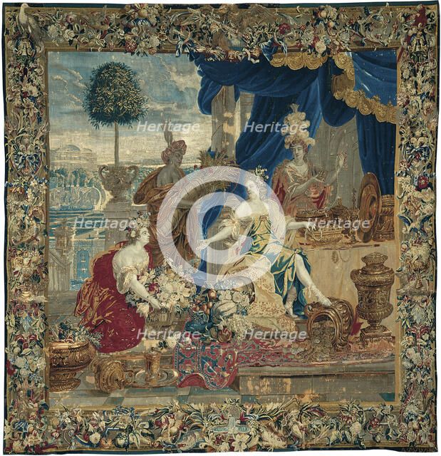 Abundantia, from The Four Continents and Related Allegories, Brussels, c. 1680/1700. Creator: Unknown.