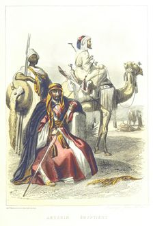 Abyssinian - Egyptians, 1858. Creators: Rouargue Brothers, Émile Rouargue, Adolphe Rouargue